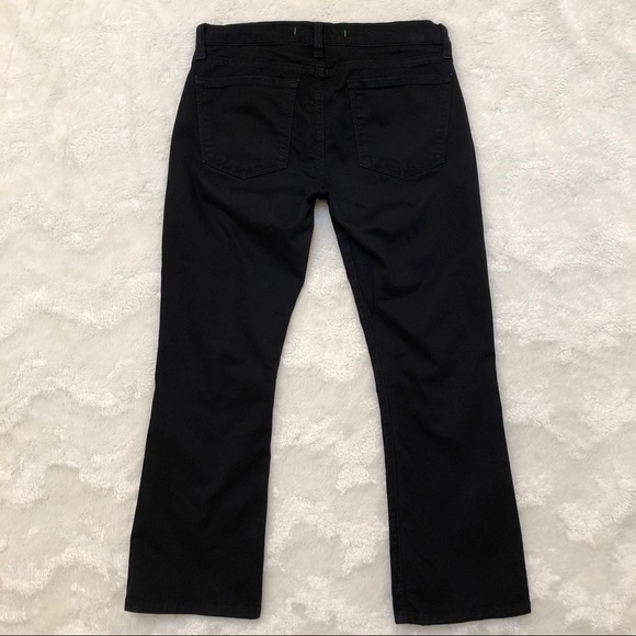 J Brand Gigi Crop Black Pant Stretch 26 - Picture 6 of 8